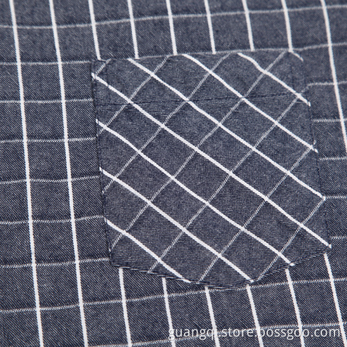 Dark color 100% cotton flannel shirt